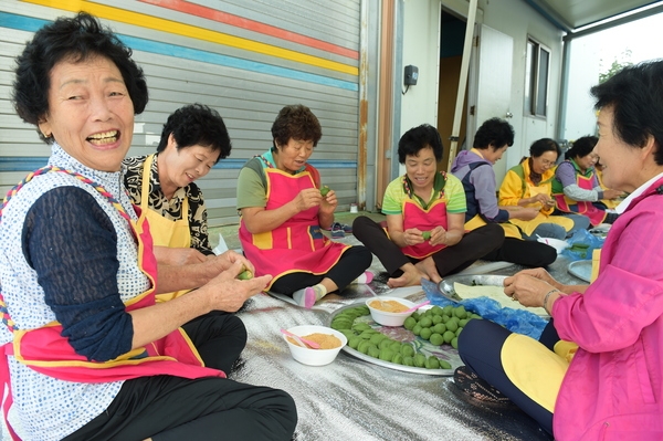 추석명절음식 나눔봉사활동 [황룡면 여성자원봉사회]