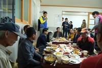 노인의날 행사 진원면 만수...