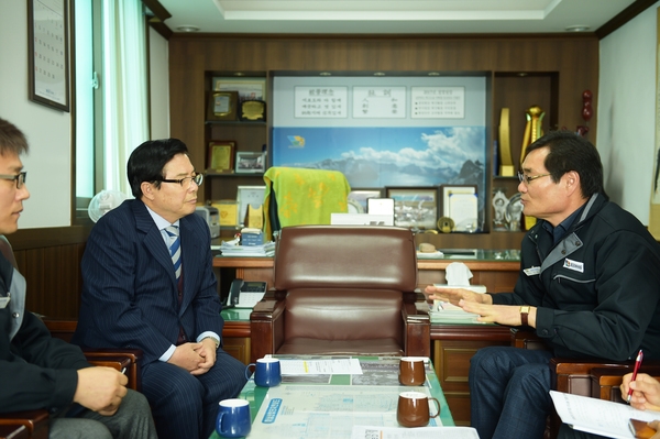  (주)서광 방문
