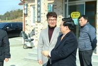 삼서 대곡리 인지마을 진입...