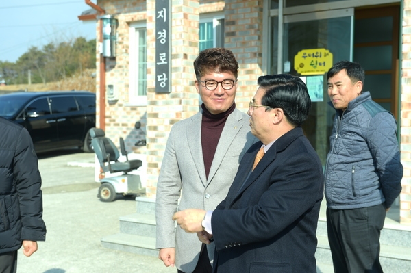 삼서 대곡리 인지마을 진입교량 보수 준공식