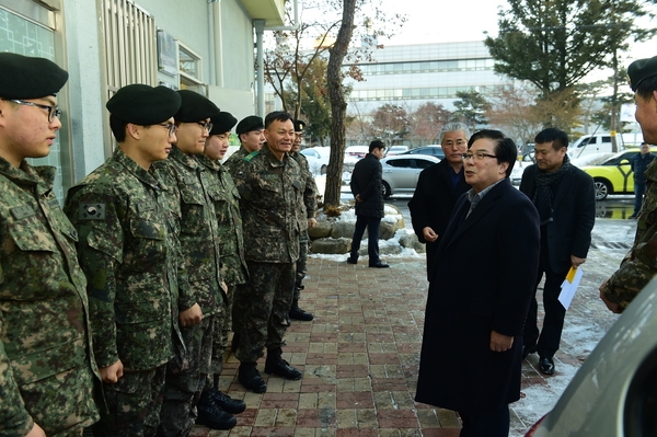 현장근무자  위문
