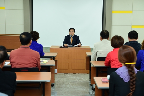동화주민자치위원 간담회