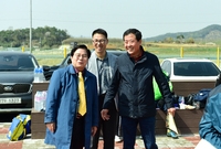 고성축구회 회장단 이.취임...