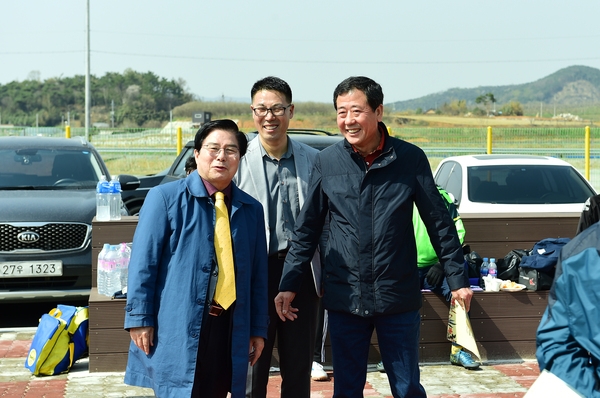 고성축구회 회장단 이.취임식