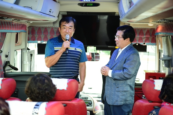 장성새농민회 전남한마음대회 격려