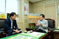 군수님 전남매일 인터뷰
