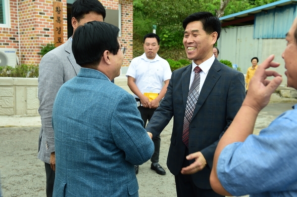 북일면 성산2 황룡마을 회관 준공 및 주민간담회