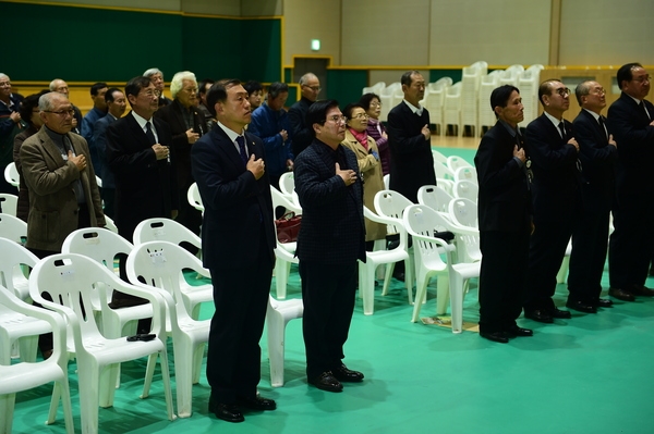 한국전쟁장성군유족회 추모제