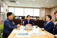 광주은행장 방문