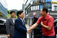 추석 명절 택시부 격려
