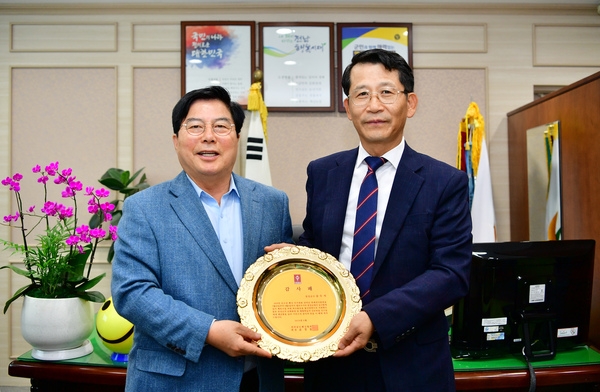 전라남도 펜싱 협회 감사패 전달
