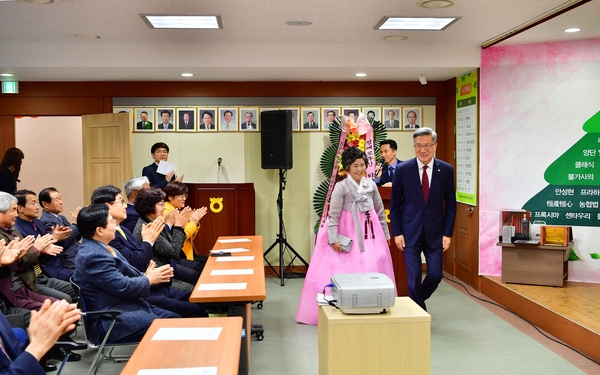 이기선 중앙회 퇴임식