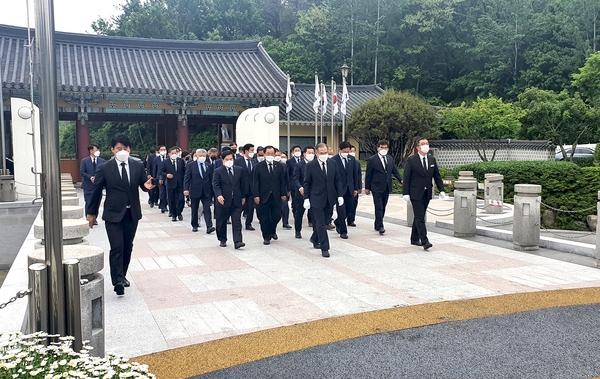 민주당 담양,함평,영광,장성 518 참배