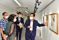 한국미술협회 장성지부 전시...