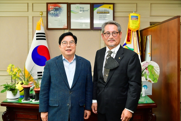 한상협회장 방문