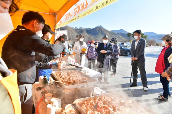 한돈협회 장성군지부 시식행사