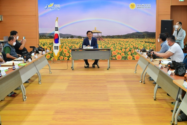 황룡면 이장회의