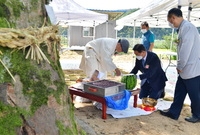 황룡면 맥호1리 마을 회관...