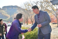 삼서면 재경향우산악회 방문