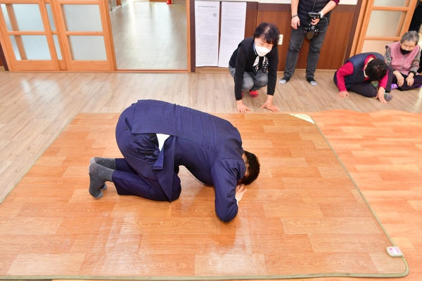 군민과의대화 삼계면 사창경로당