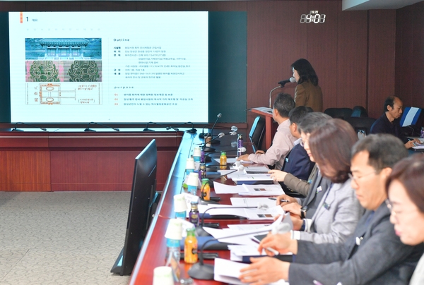 봉암서원 화차전시관 중개축 실시설계 최종보고회