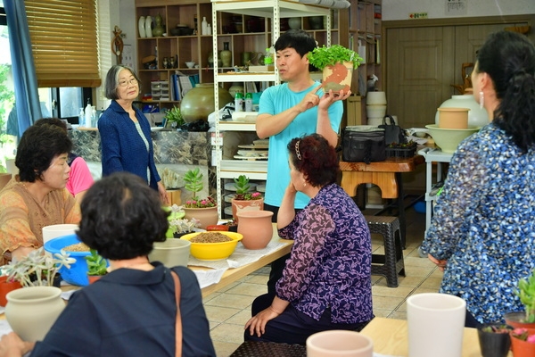 생활개선회 순회 실습교육 격려