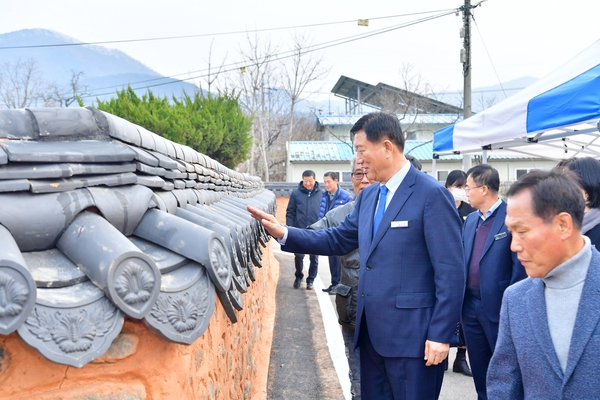 북하 화룡마을 경관개선사업 준공식