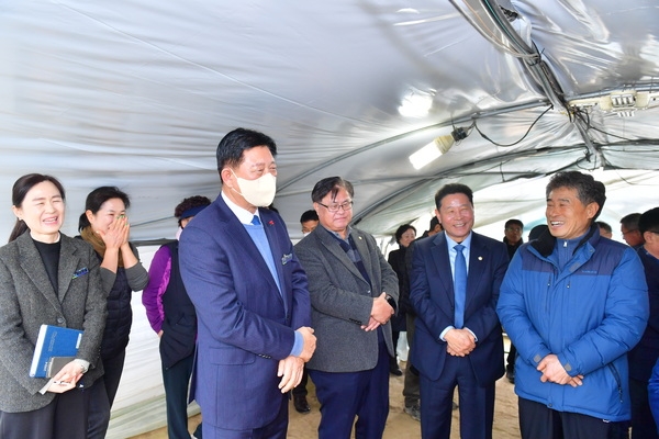 토마토 천명우 농가 방문