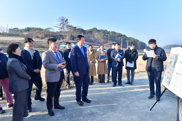 전도소교량 재가설사업 대상지 현장 방문