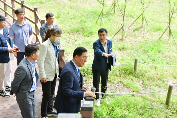 임권택시네마파크 정비사업 현장 방문