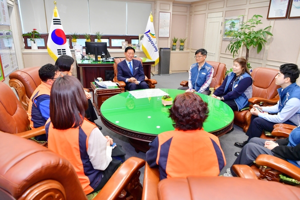 공무직,공무원 군수님 간담회