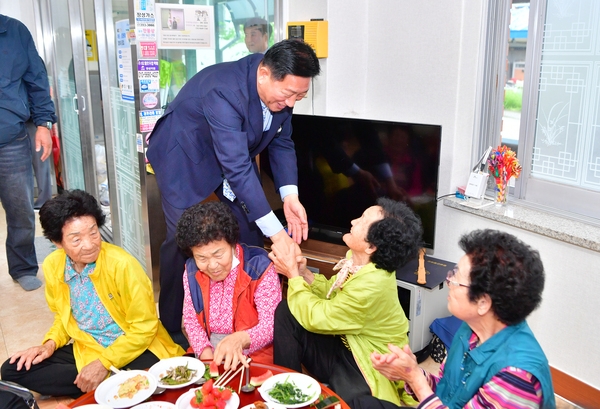 황룡면 내황경로당 방문