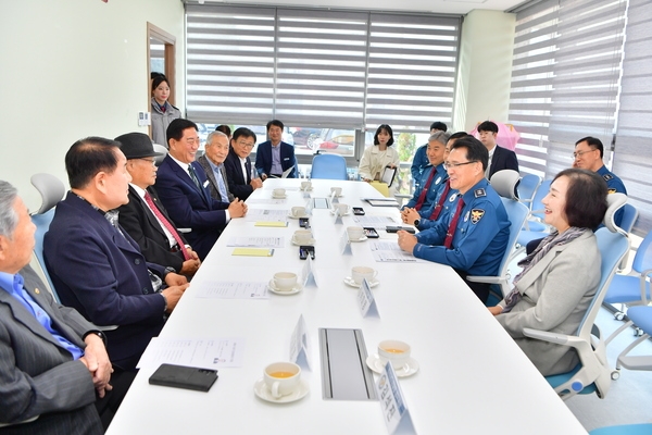 모상묘 전남경찰청장 방문