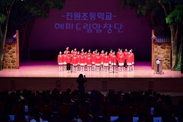 제2회 장성학생뮤지컬 폐스티벌 격려 방문