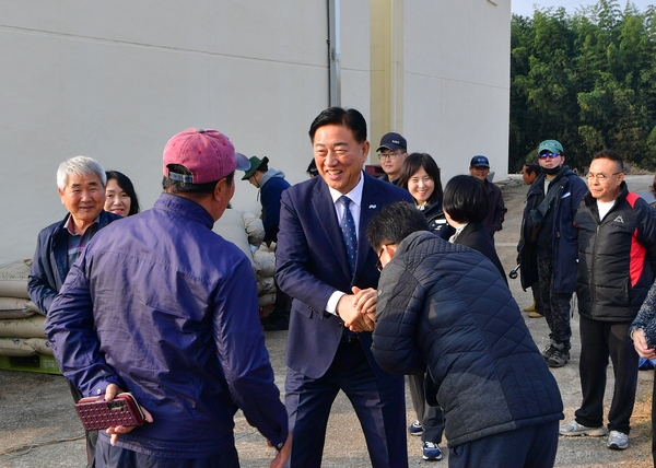 추곡수매현장 방문