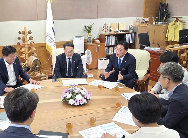 김인호 산림청정님과의 면담
