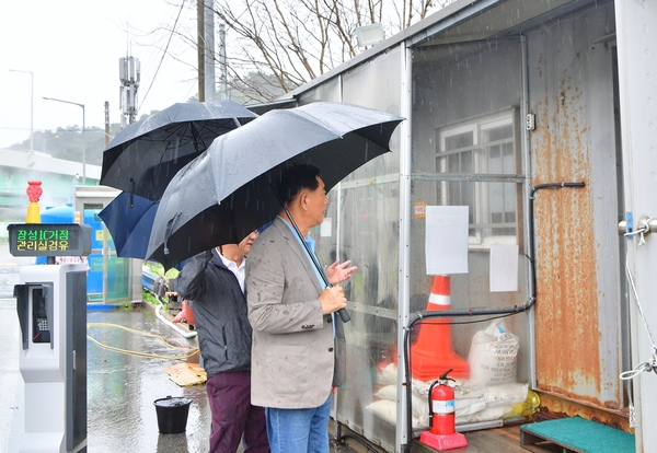 추석 맞이 현장근로자 방문 격려