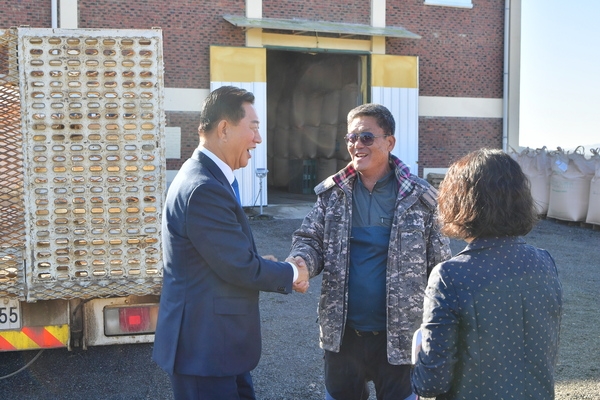 삼서면 공공비축비 출하 격려