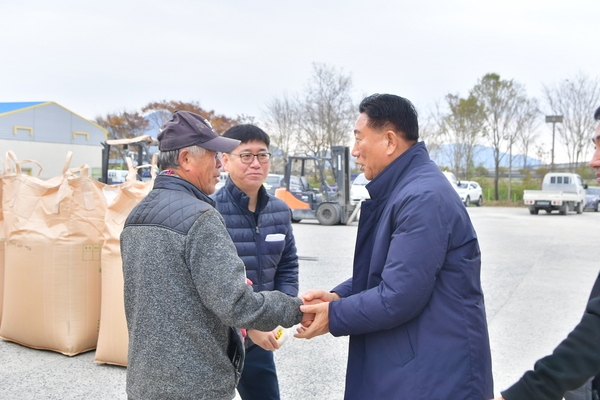 황룡면 공공미축미 현장 방문