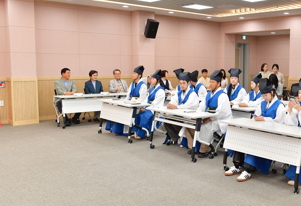 2026 장성군 고교 글로벌 인재 캠프 출정식