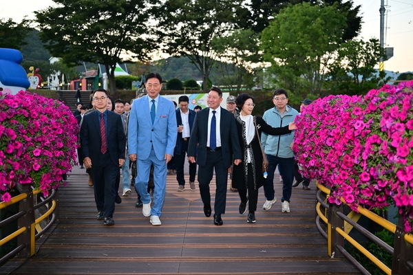 장성황룡강가을꽃축제 개막식