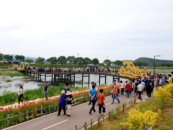 장성황룡강 홍길동 꽃길 축제 사진10