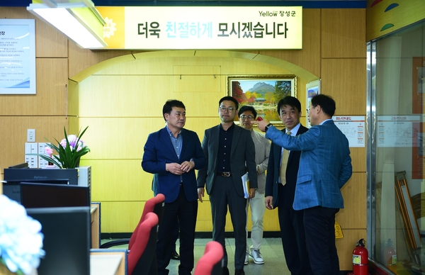 일본 다카시 시장 장성군 방문