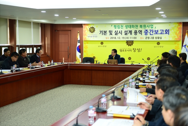 평림천 생태하천 복원사업 기본 및 실시 설계 용역 중간보고회