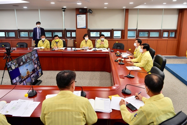 코로나19 광주지역 확산에 대한 대책회의