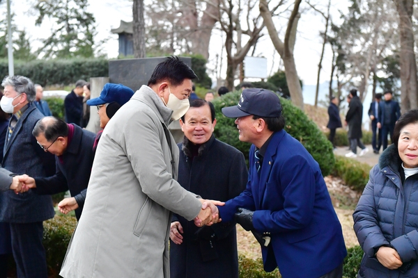 신년 충혼탑 참배
