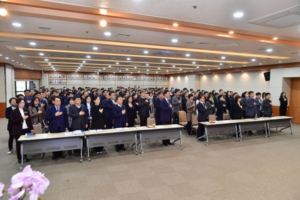 2024년 시무식 및 부군수 사령장 전달