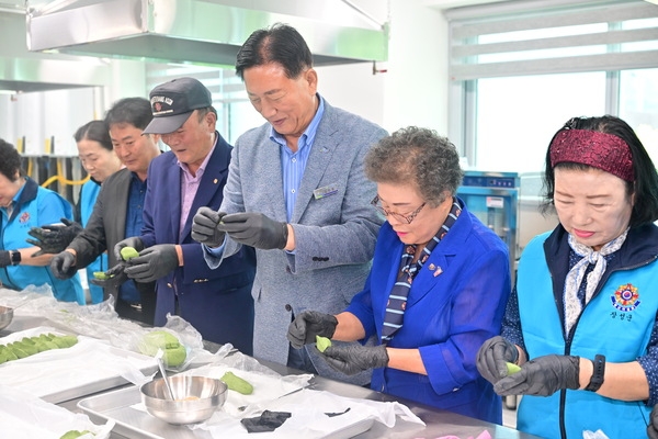 재향군윈회 추석맞이 떡 나눔행사