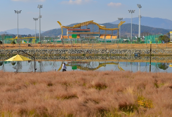 황룡강 겨울